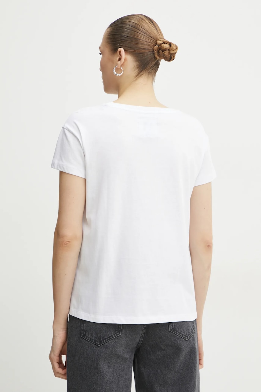 Футболка Armani Exchange жіночий колір білий 8NYTCX YJG3Z