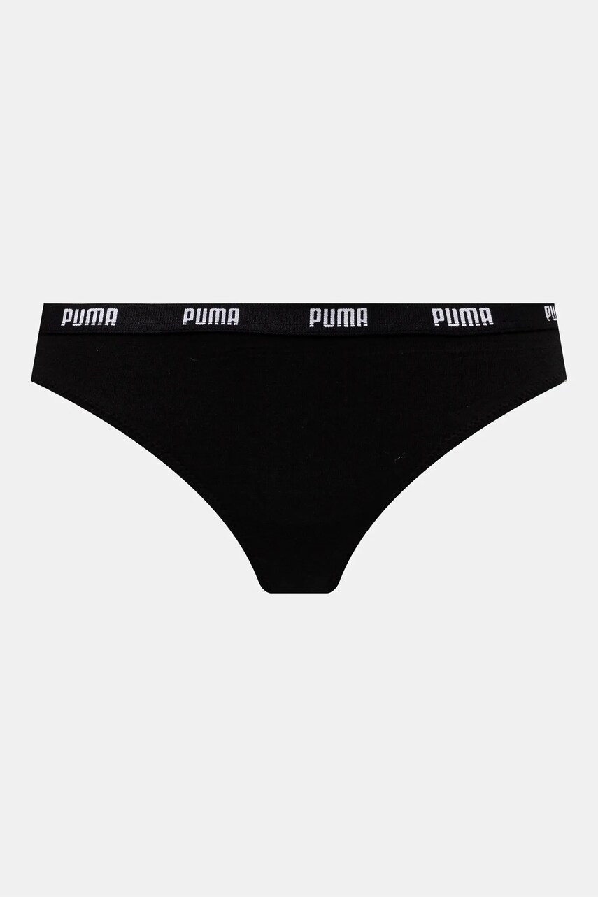 Стринги Puma 3-pack колір чорний 907590