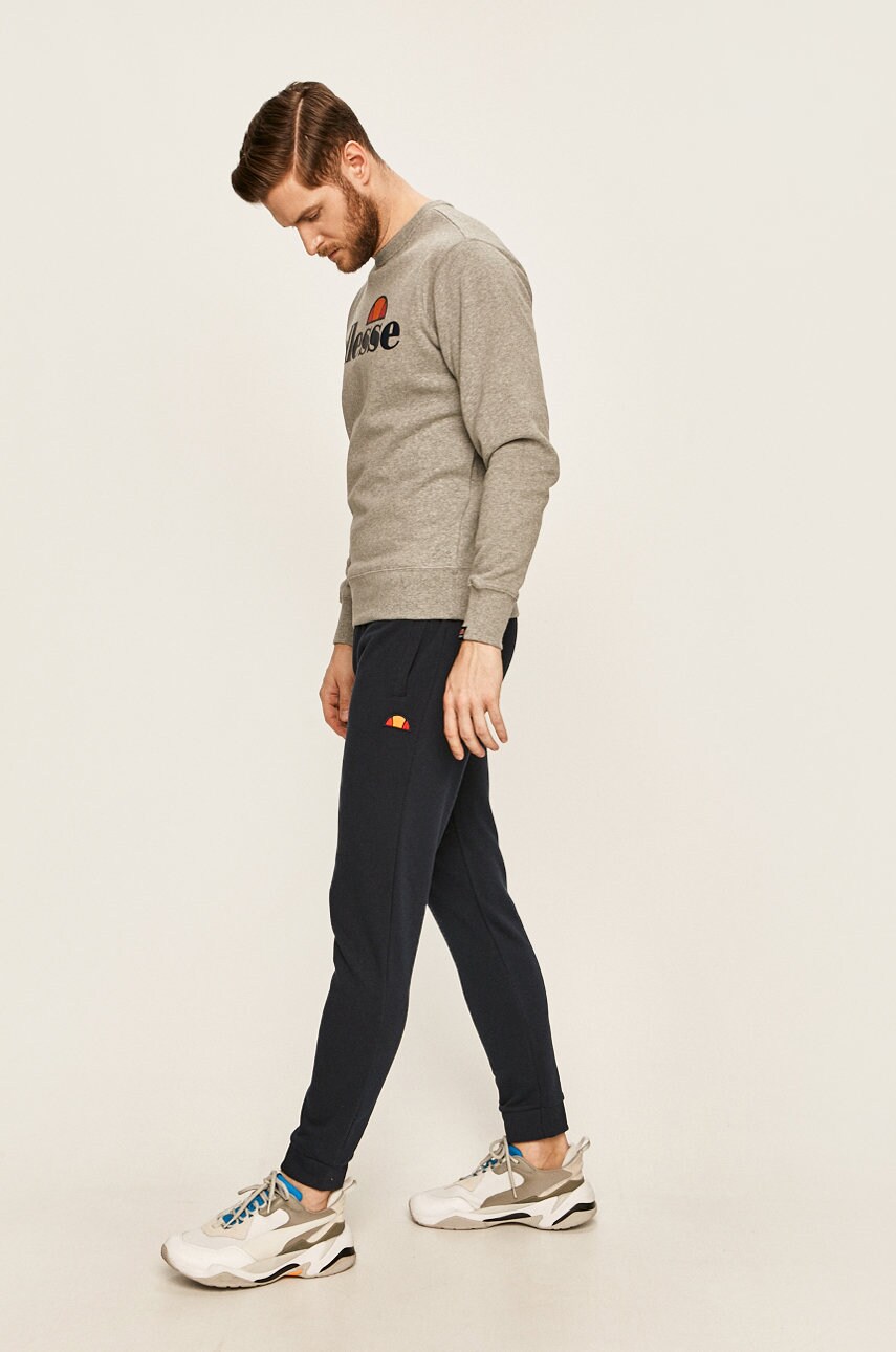Кофта Ellesse чоловіча колір сірий візерунок SHC07930-DARKGREYMA
