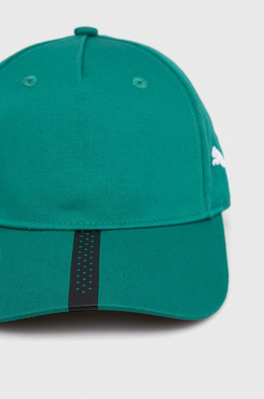 Кепка Puma колір червоний з аплікацією 223560