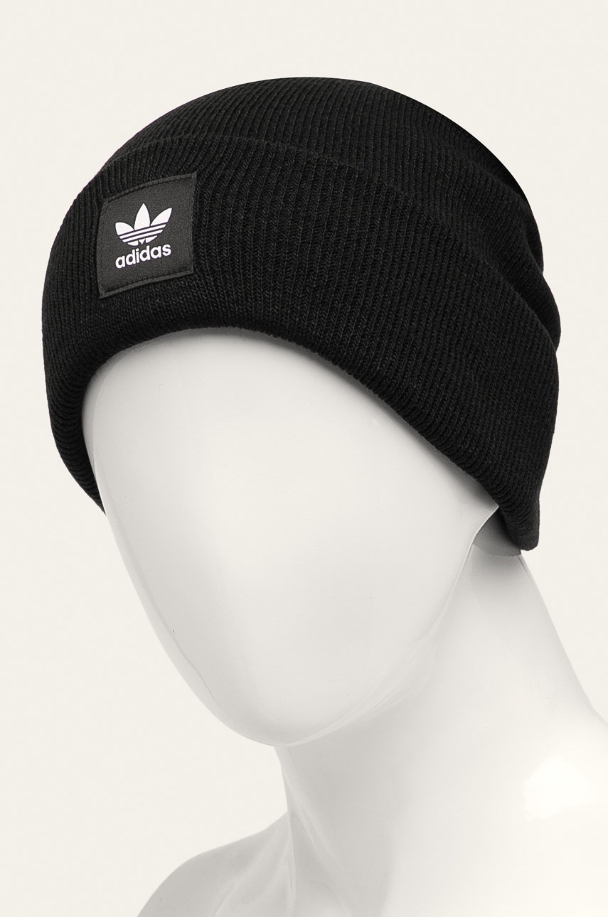adidas Originals - Шапка Adicolor Cuff Beanie ED8712.M-BLACK