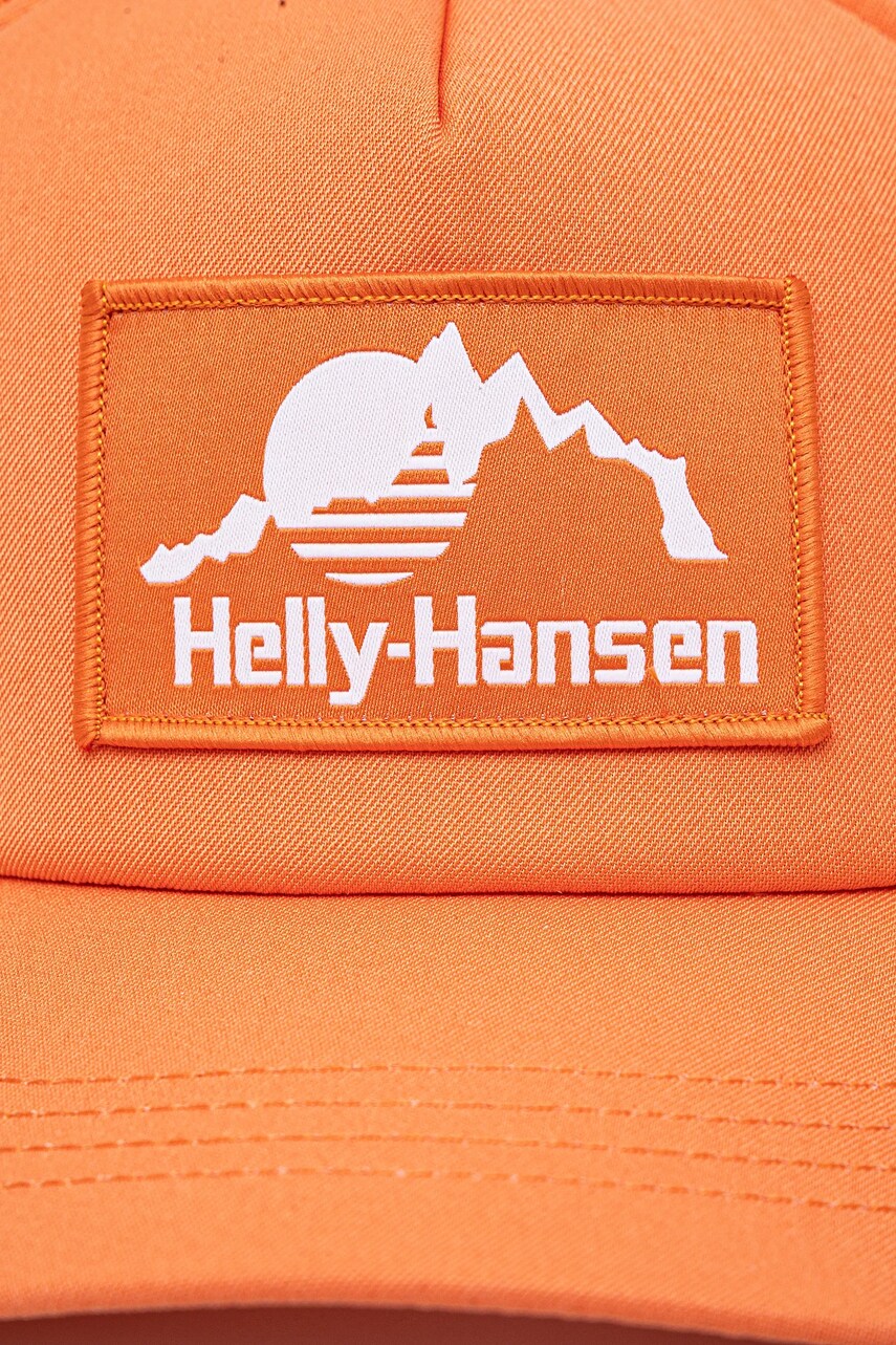 Helly Hansen колір помаранчевий з аплікацією