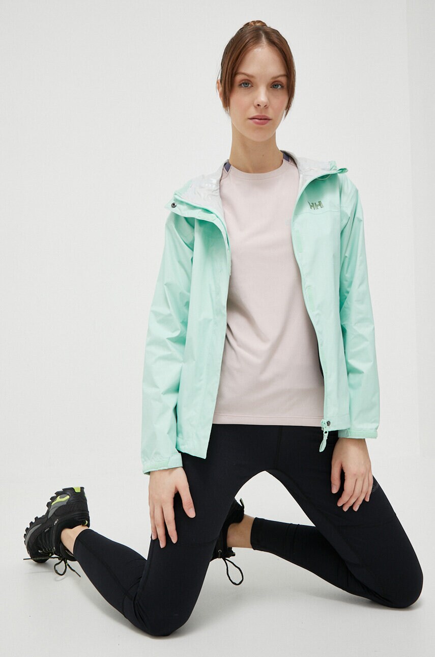 Куртка outdoor Helly Hansen Loke колір бірюзовий 62282
