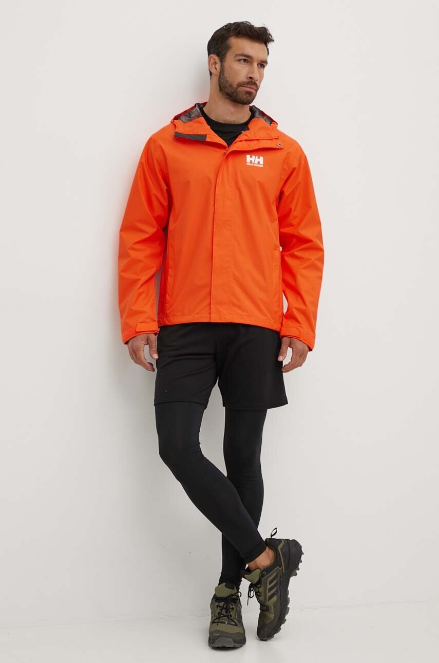 Куртка Helly Hansen чоловічий колір помаранчевий перехідна