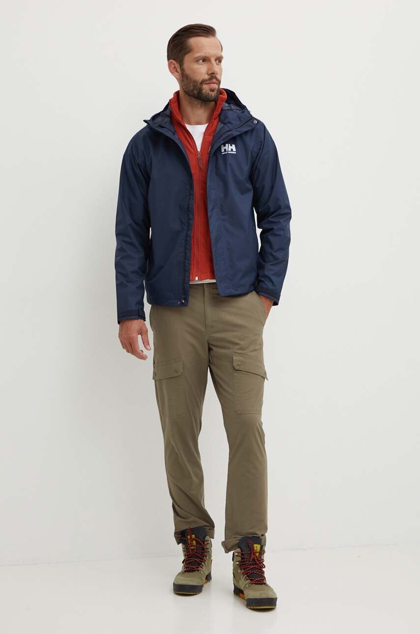 Куртка Helly Hansen чоловічий колір синій перехідна