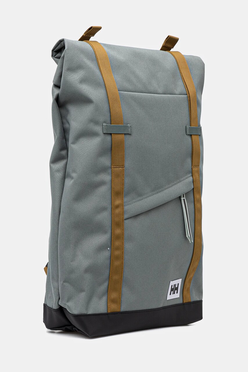 Рюкзак Helly Hansen колір зелений великий однотонний