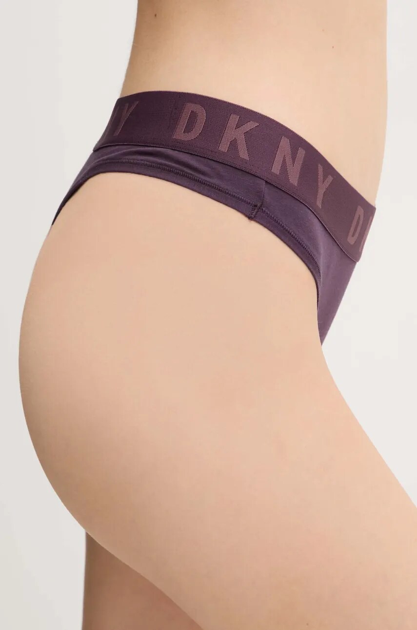 Стринги Dkny колір фіолетовий DK4529