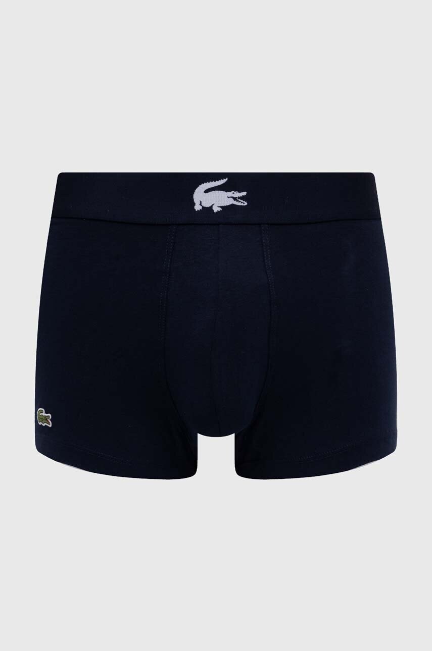 Боксери Lacoste (3-pack) чоловічі колір білий