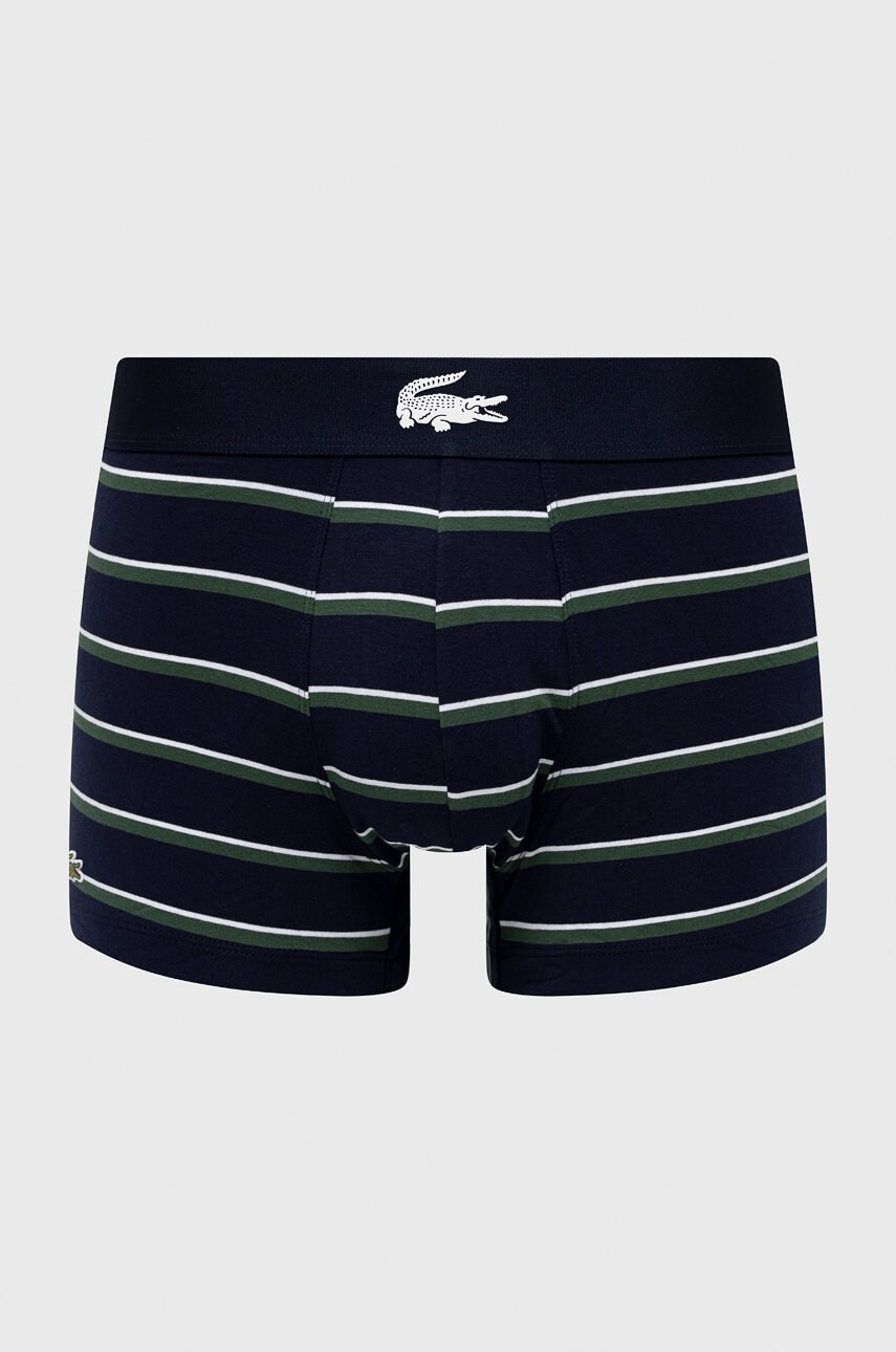 Боксери Lacoste (3-pack) чоловічі колір синій