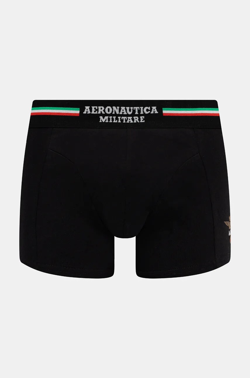 Боксери Aeronautica Militare (2-pack) чоловічі колір чорний