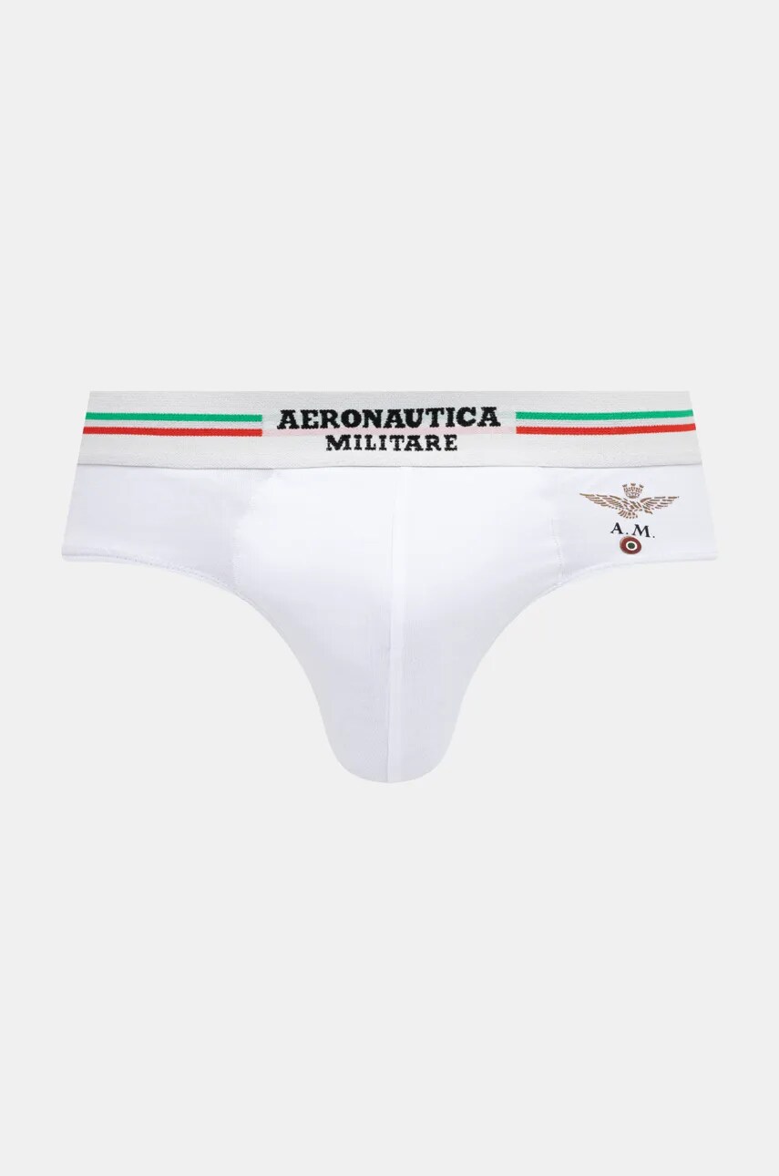 Сліпи Aeronautica Militare (2-pack) чоловічі колір білий