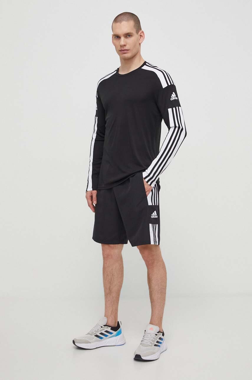 Лонгслів adidas Performance GN5792 чоловічий колір чорний гладкий