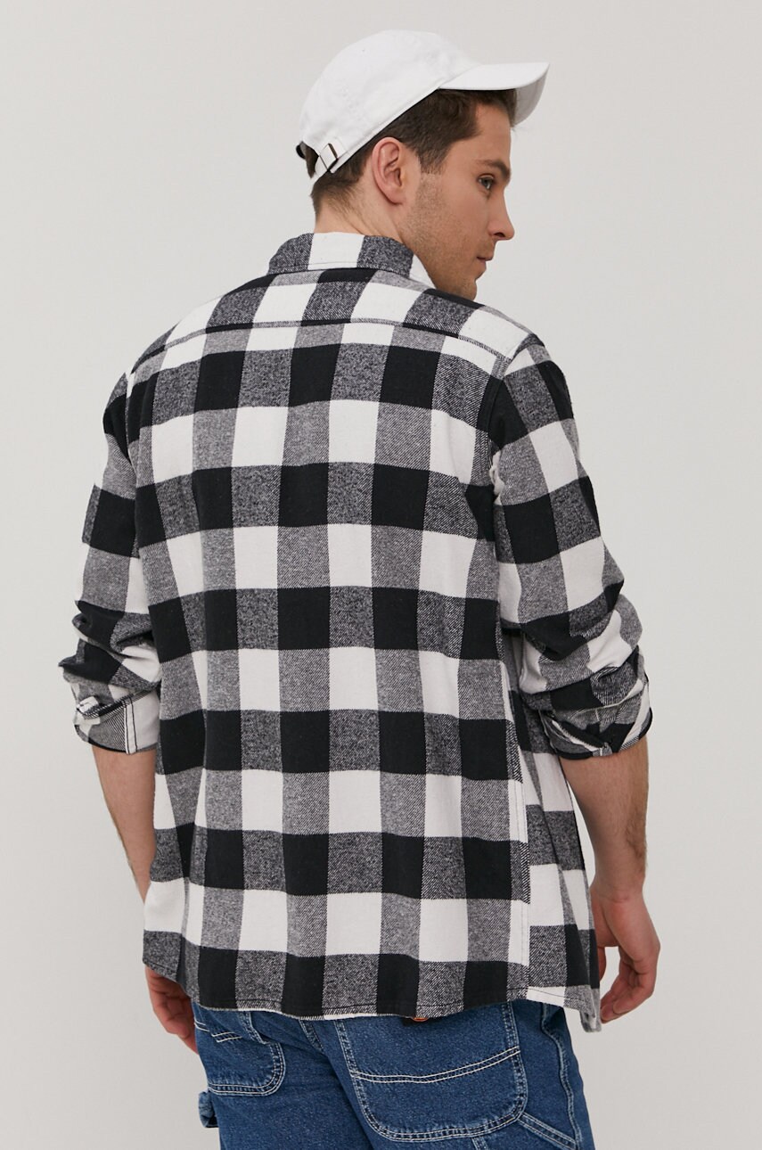 Купити Сорочка Dickies чоловіча колір чорний regular класичний комір DK0A4XDZBLK-BLACK – головне зображення