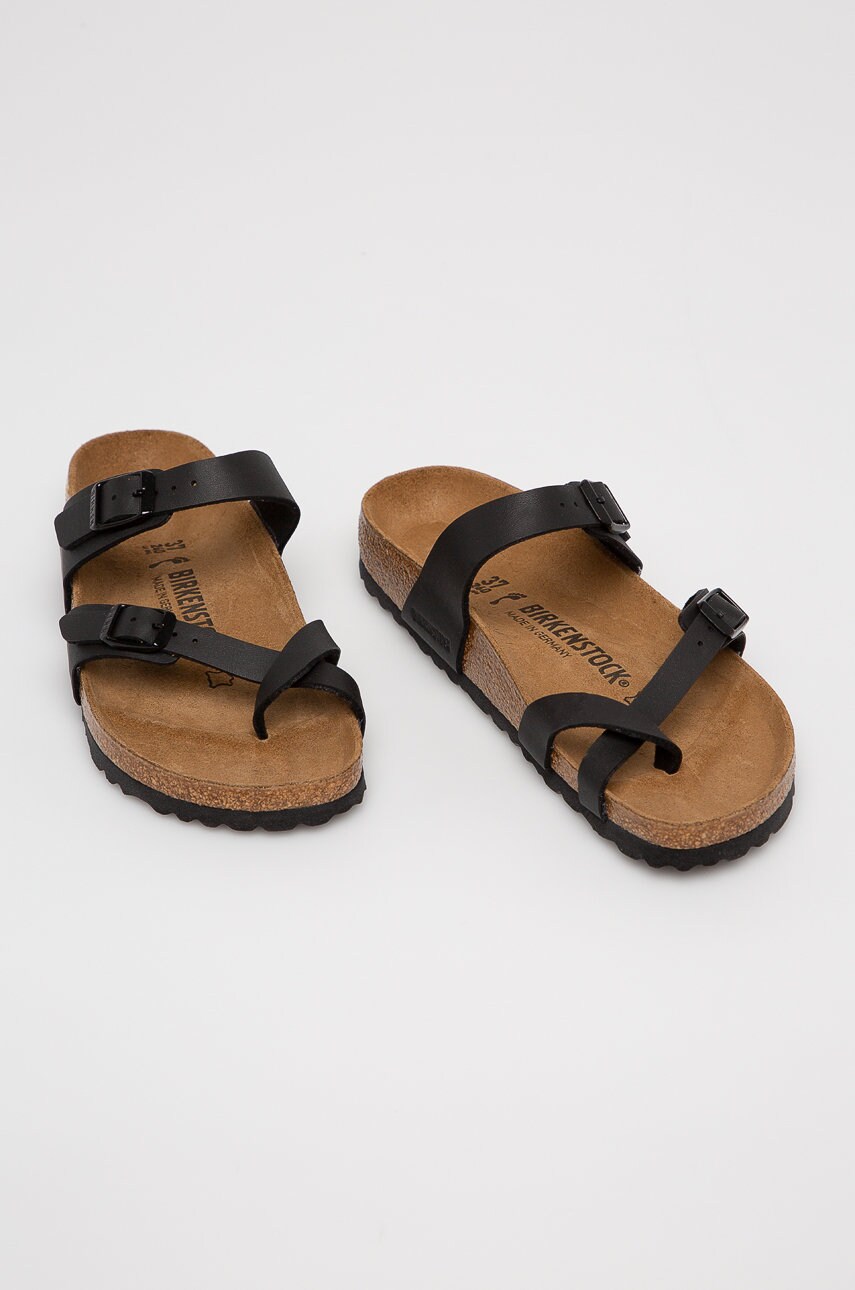 Шльопанці Birkenstock Mayari жіночі колір чорний 71793