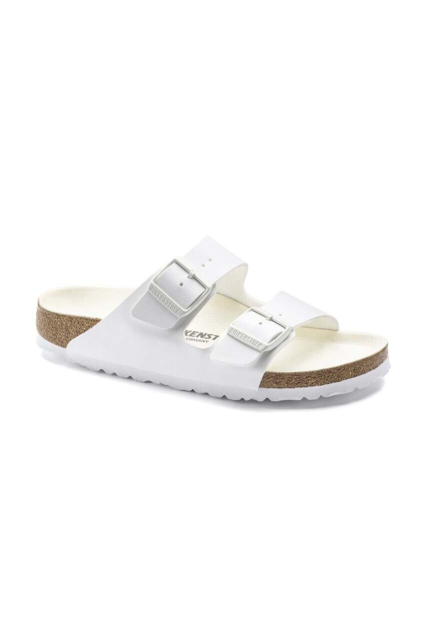Шльопанці Birkenstock Arizona жіночі колір білий 1019046