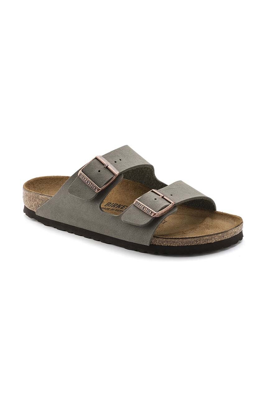 Шльопанці Birkenstock Arizona колір сірий 151211