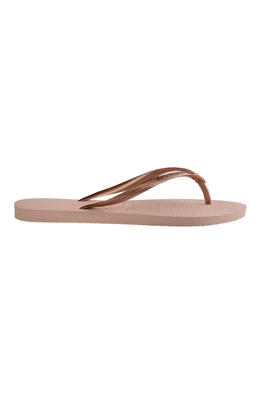 В'єтнамки Havaianas жіночі колір рожевий на плоскому ходу