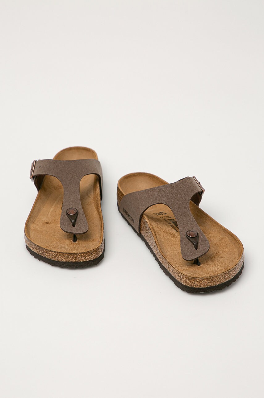 В'єтнамки Birkenstock Gizeh чоловічі колір коричневий 43751.M