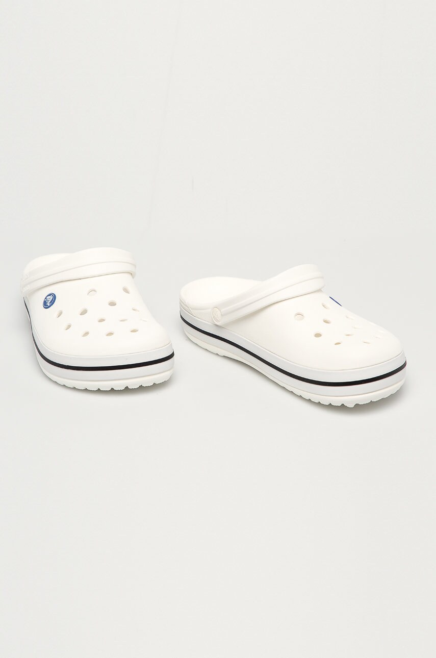 Шльопанці Crocs Crocband чоловічі колір білий 11016
