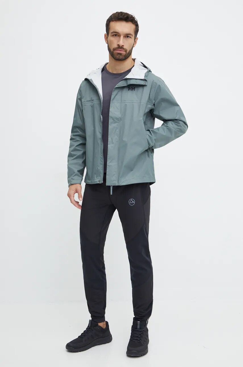 Дощовик Helly Hansen Loke чоловіча колір зелений 62252