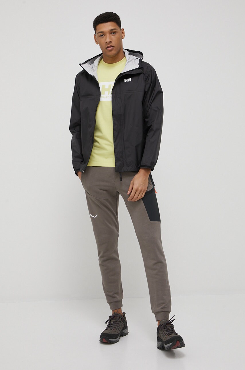 Дощовик Helly Hansen Loke чоловіча колір чорний 62252-402