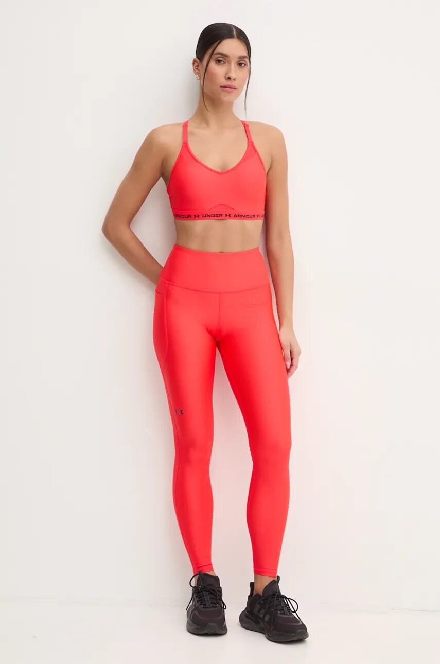 Легінси для тренувань Under Armour HG Armour HiRise колір чорний однотонні 1365336