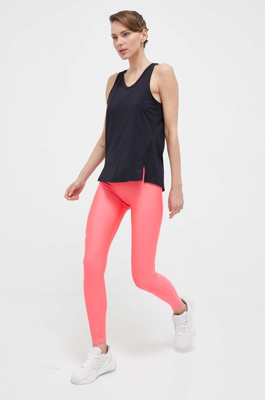 Легінси для тренувань Under Armour HG Armour HiRise колір рожевий однотонні 1365336