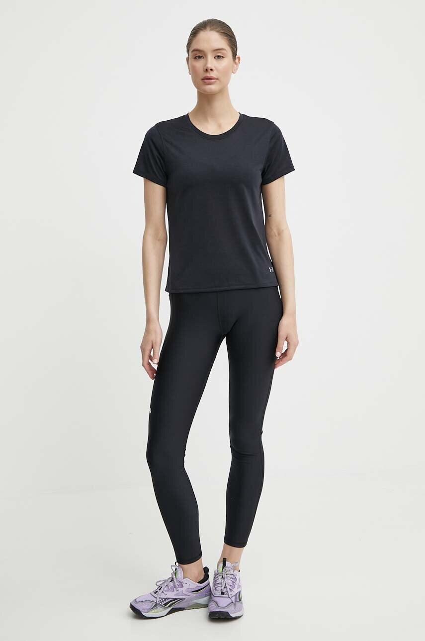 Легінси для тренувань Under Armour HG Armour HiRise колір чорний однотонні 1365336