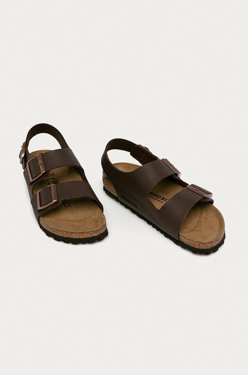 Сандалі Birkenstock Milano жіночі колір коричневий 34703