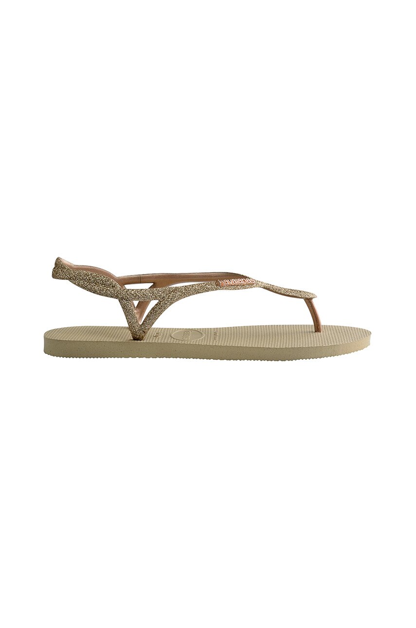 Сандалі Havaianas жіночі колір бежевий