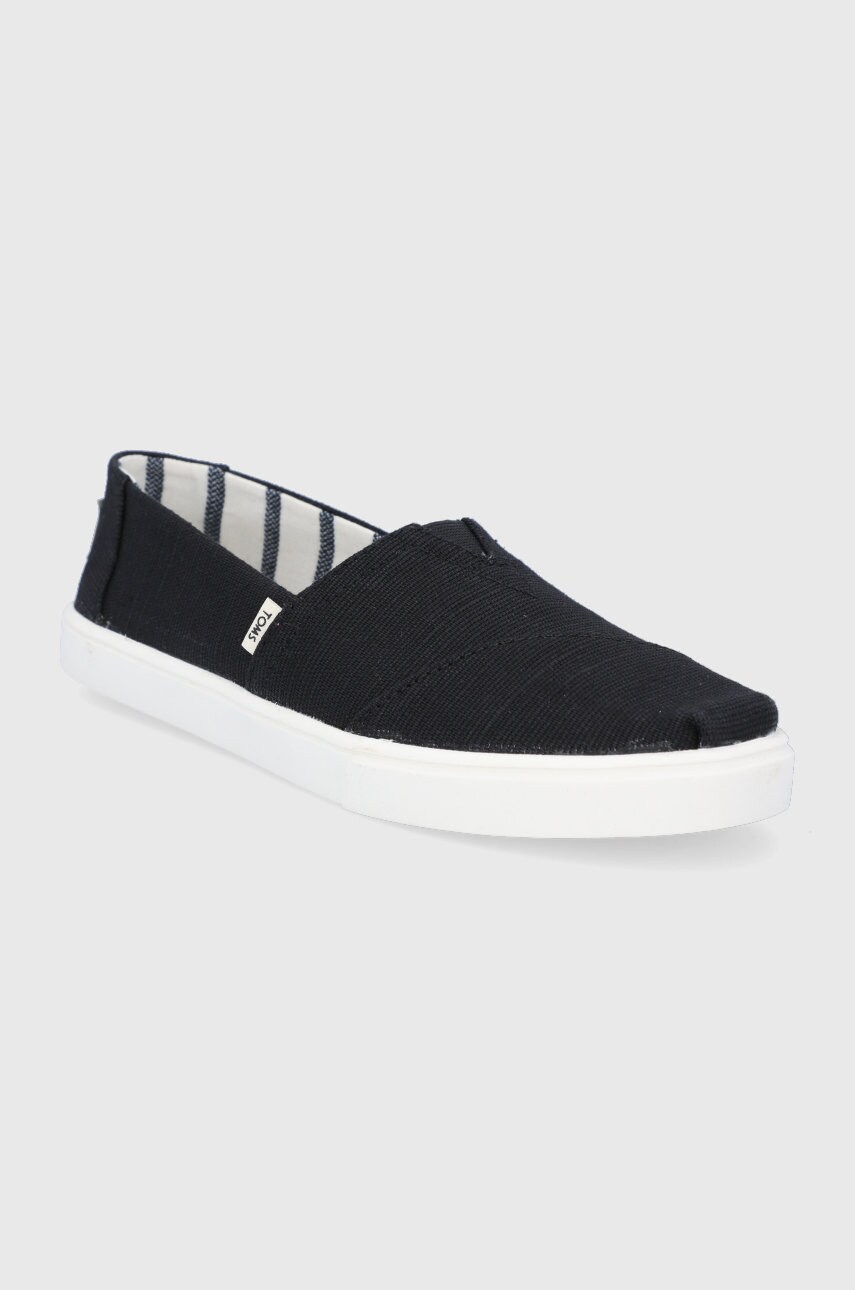 Еспадрилі Toms колір чорний