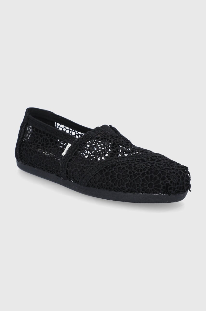 Еспадрилі Toms Alpargata колір чорний