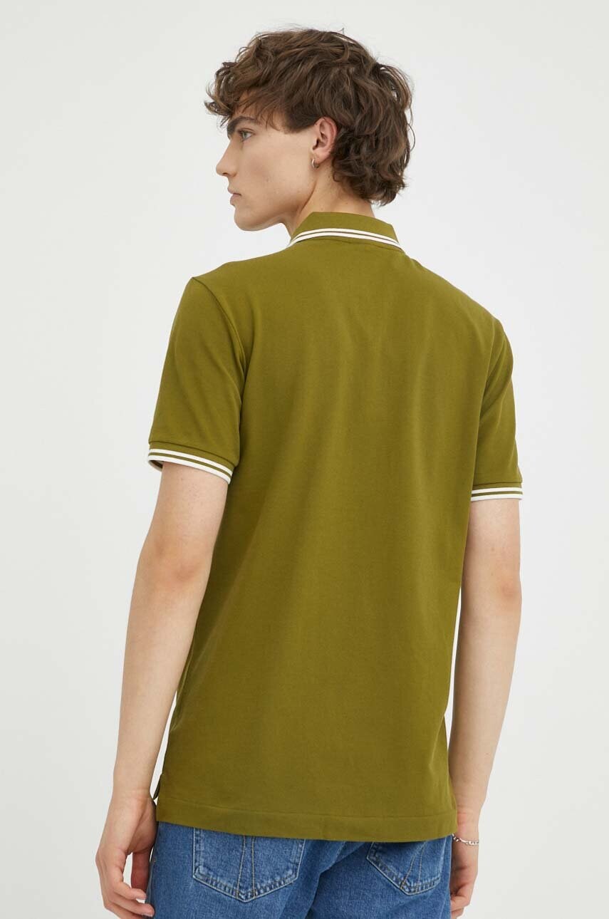 Поло G-Star Raw чоловічий колір сірий однотонний