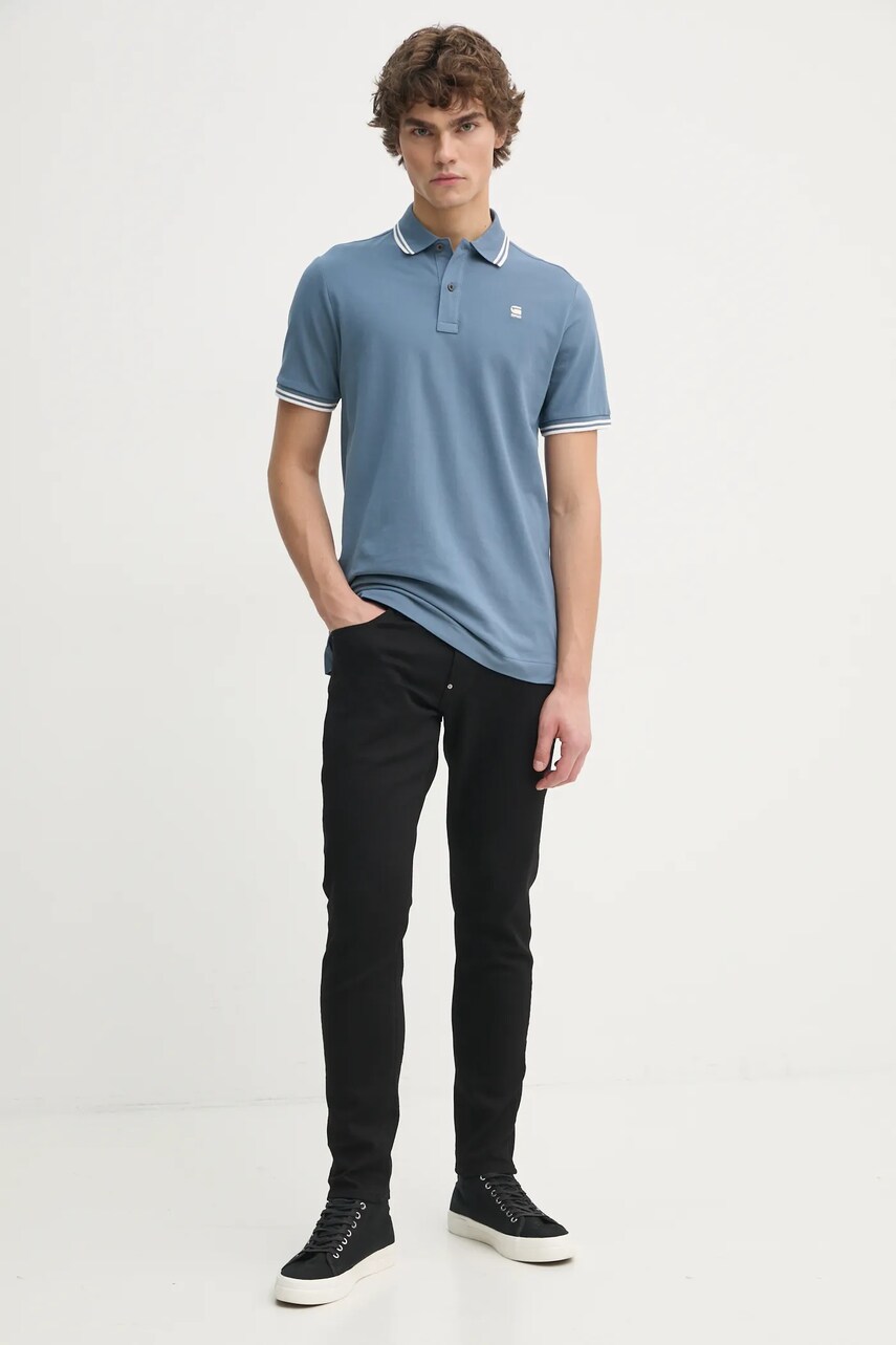 Поло G-Star Raw чоловічий однотонний