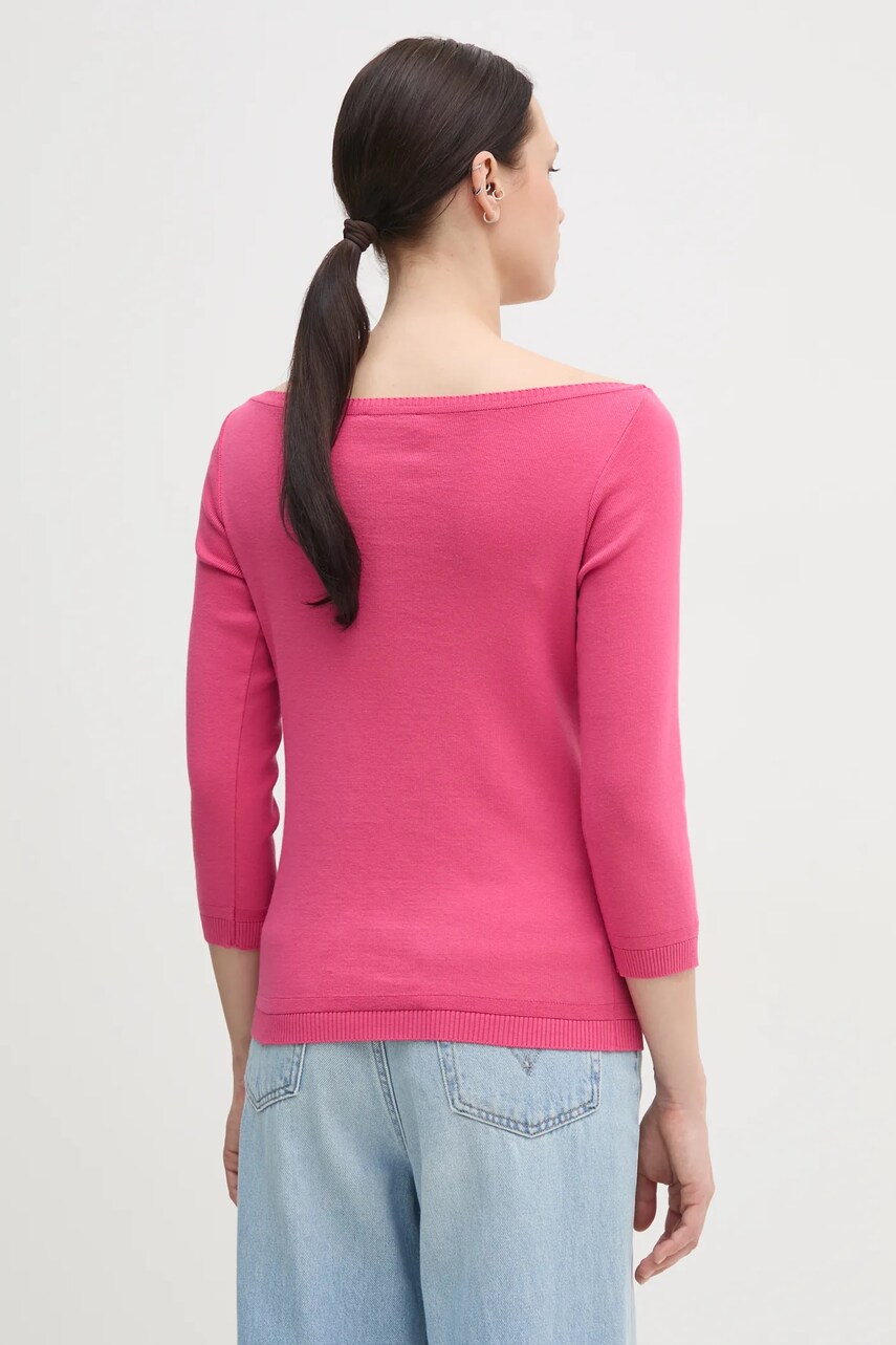 Светр United Colors of Benetton жіночий колір сірий легкий 1091D1M09