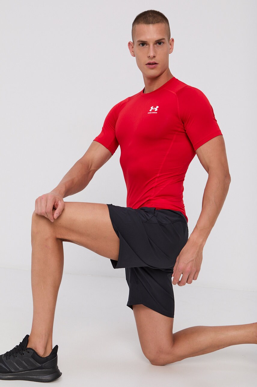 Тренувальна футболка Under Armour 1361518 колір червоний однотонний 1361518-410