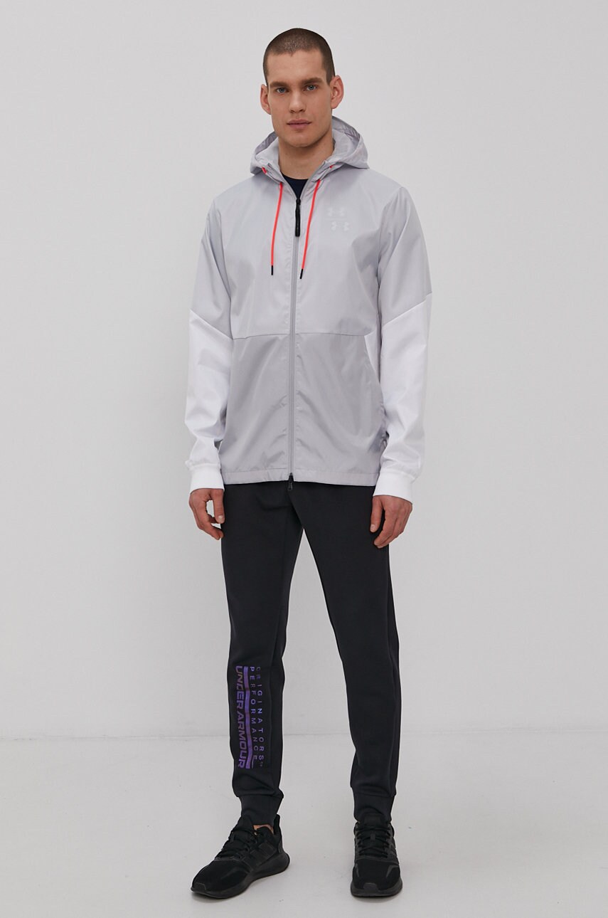 Купити Тренувальна футболка Under Armour 1361518 колір синій однотонний 1361518-410 – головне зображення