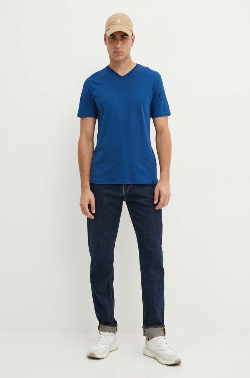 Бавовняна футболка United Colors of Benetton однотонний