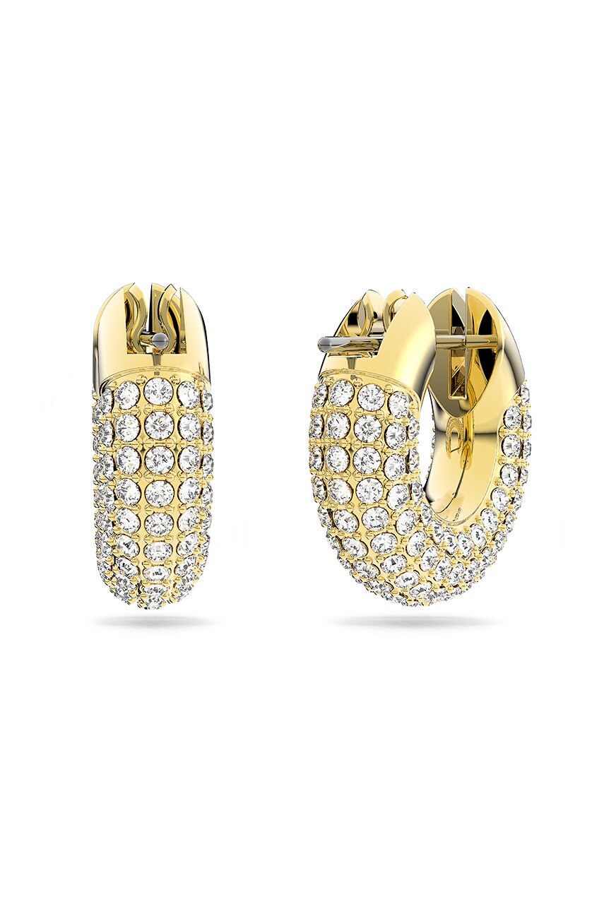 Сережки Swarovski колір золотий