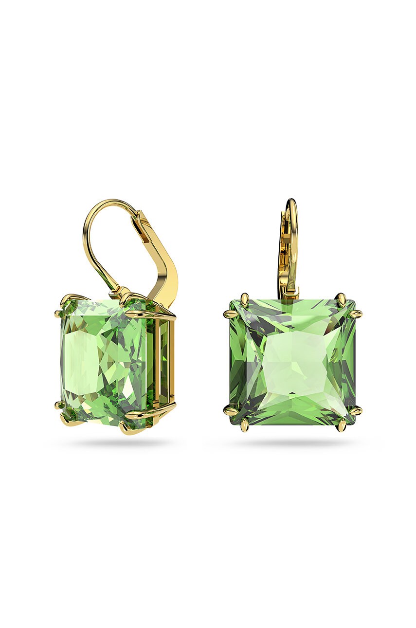 Сережки Swarovski колір зелений