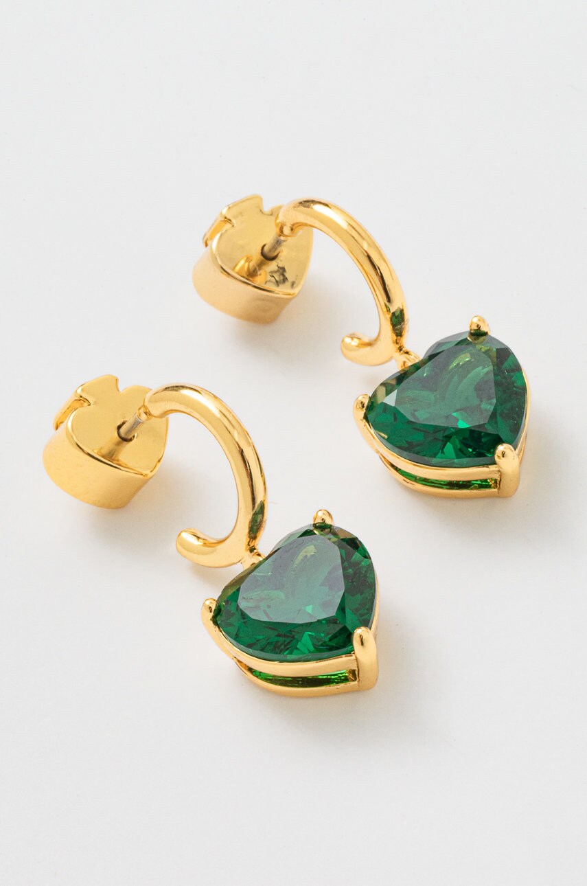 Сережки Kate Spade колір зелений