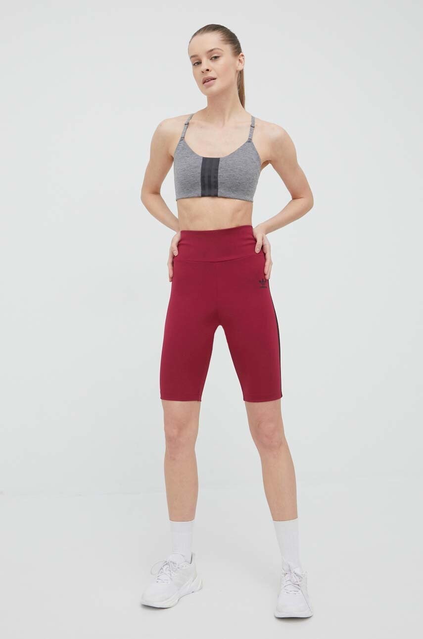 Спортивний бюстгальтер adidas Performance Aeroimpact HC5340 колір сірий меланж