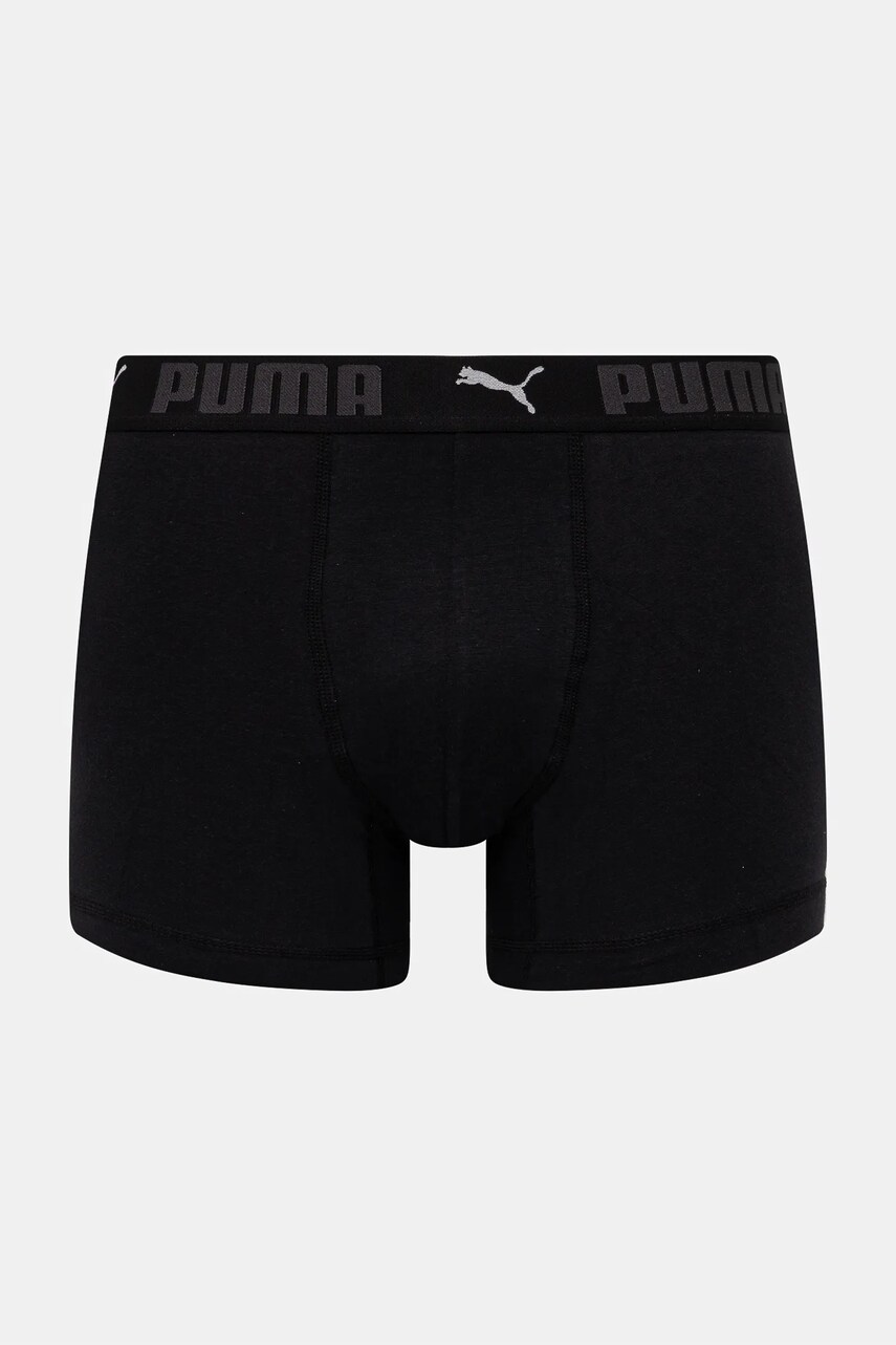Боксери Puma 2-pack чоловічі колір чорний 935521