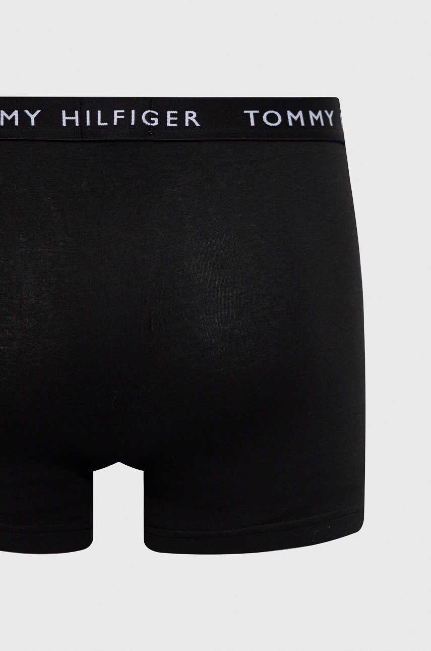 Боксери Tommy Hilfiger (3-pack) чоловічі колір чорний