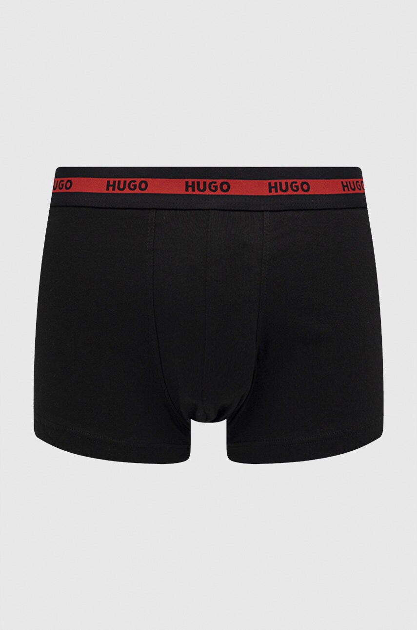 Боксери HUGO 2- pack) чоловічі колір чорний