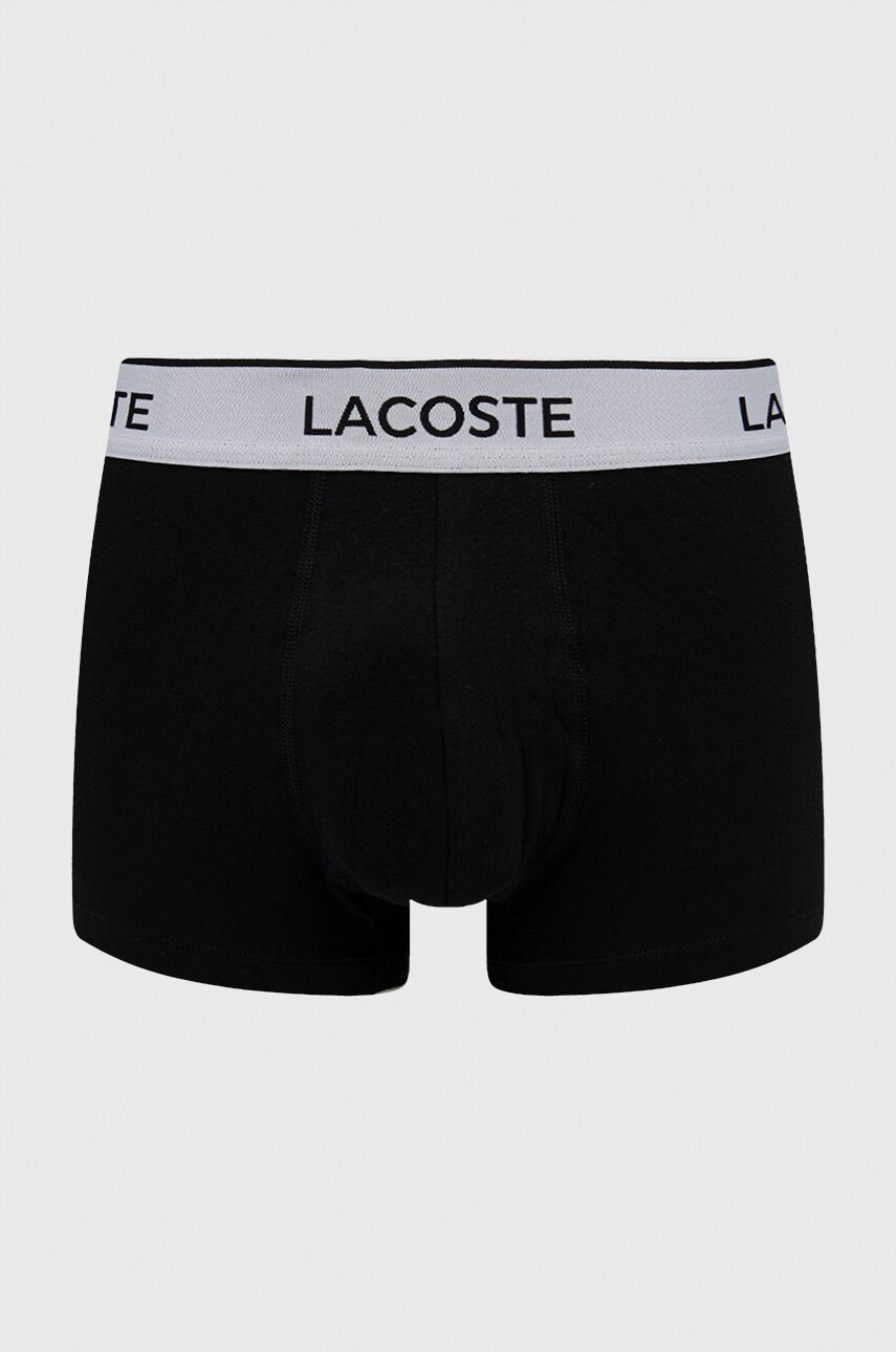 Боксери Lacoste чоловічі колір чорний