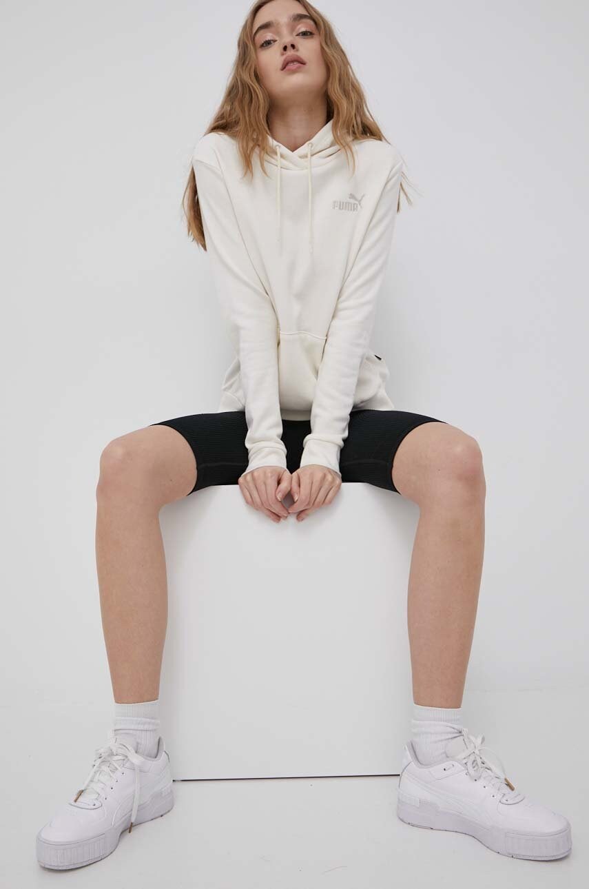 Кофта Puma 848332 жіноча колір білий з аплікацією
