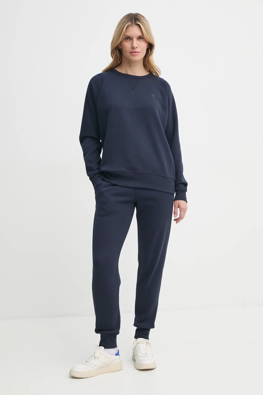 Кофта G-Star Raw жіноча колір синій однотонна