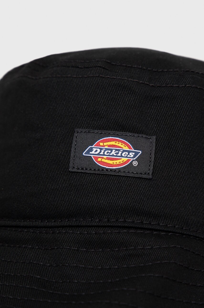 Бавовняний капелюх Dickies колір чорний з бавовни DK0A4XXSBLK-BLACK