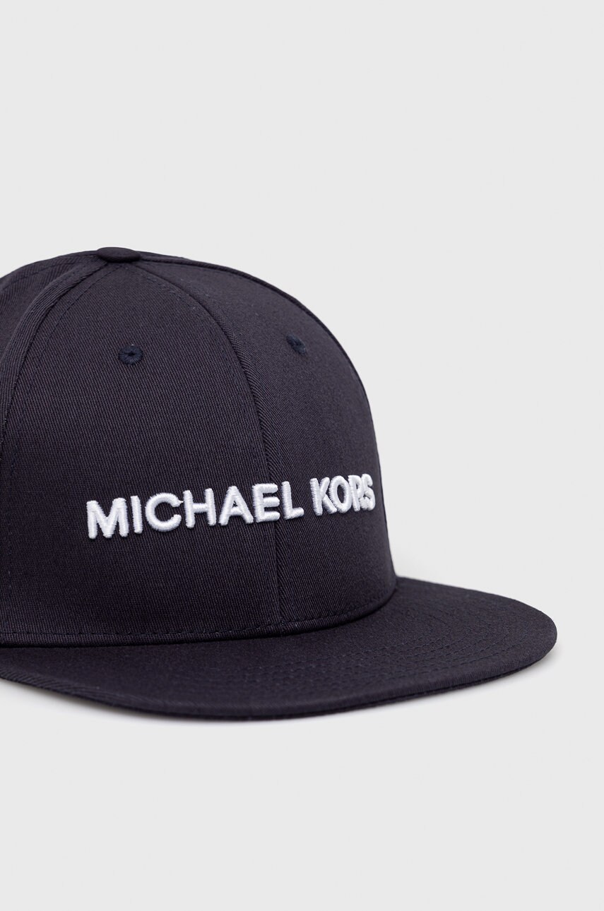Кепка Michael Kors колір синій з аплікацією